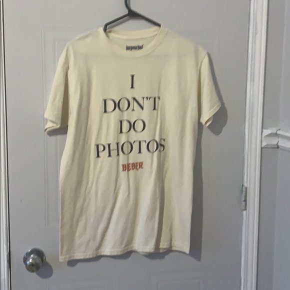 Justin Bieber purpose tour t-shirt. - Picture 1 of 2